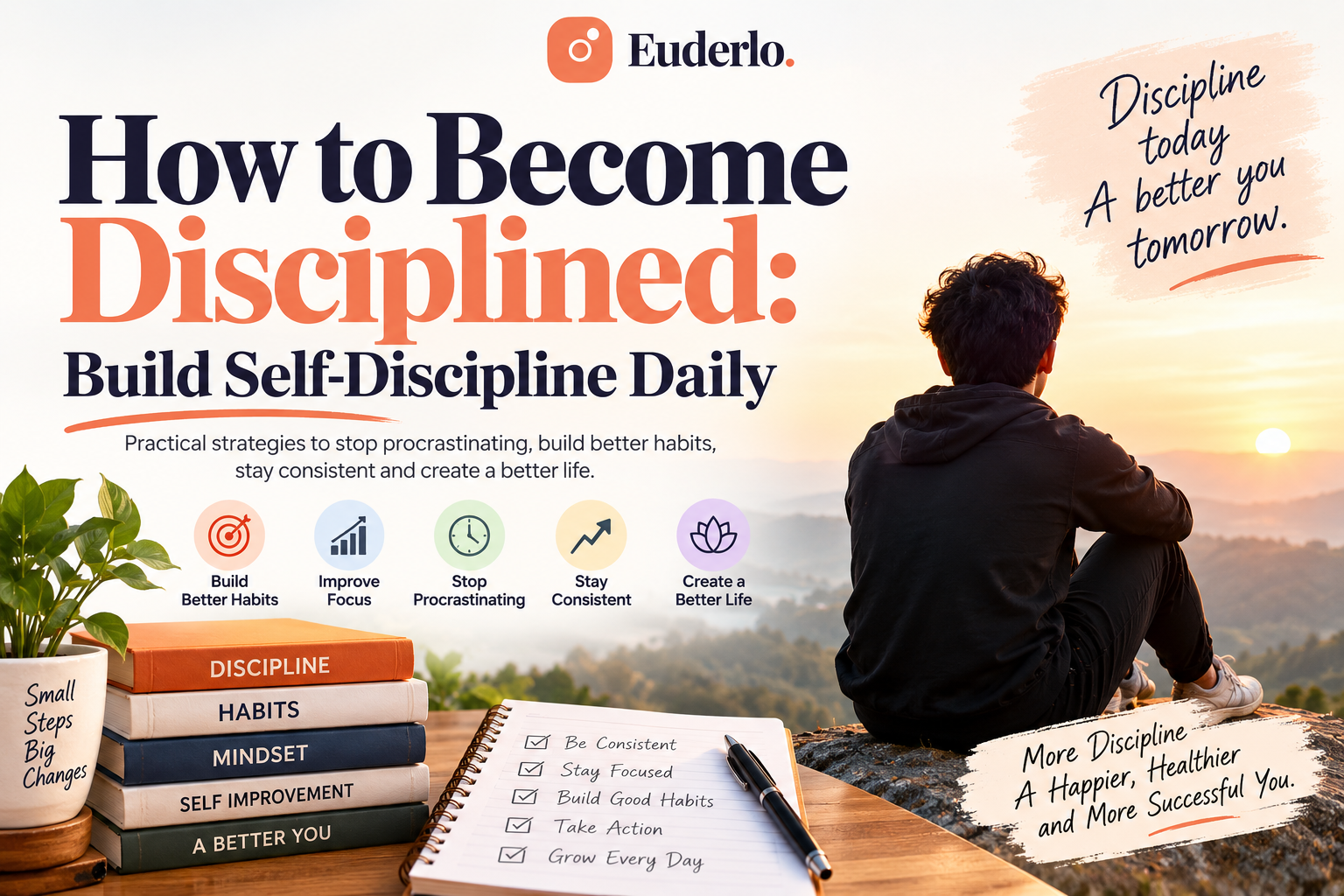 How to Become Disciplined: Build Self-Discipline Daily