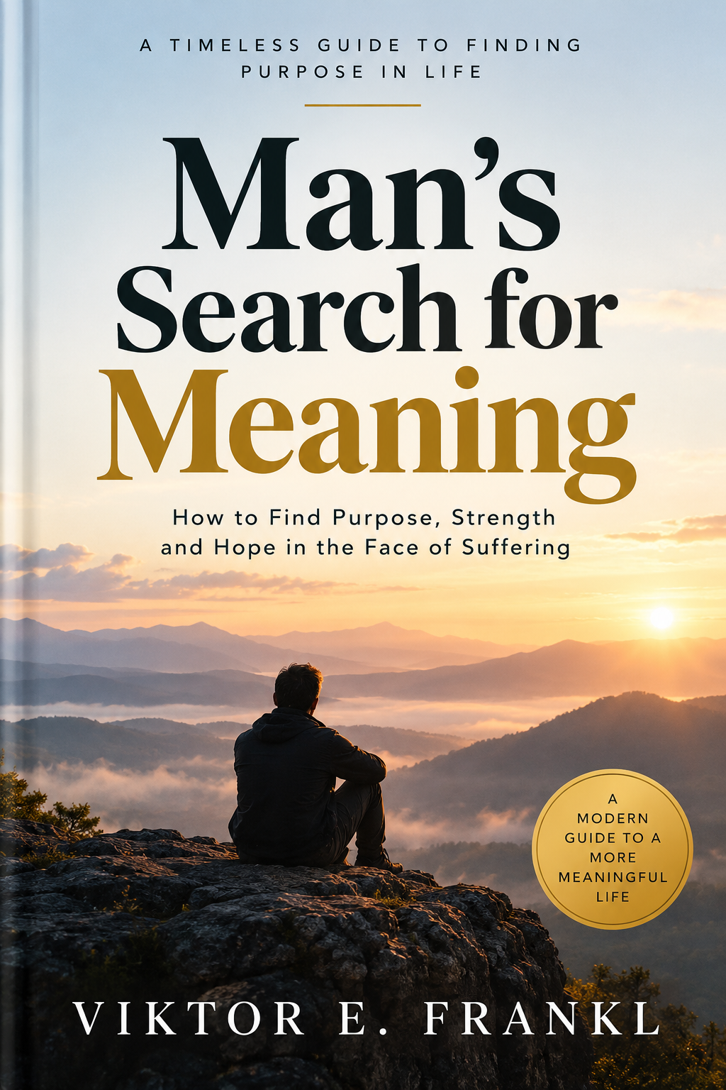 Man’s Search for Meaning by Viktor E. Frankl — Euderlo book cover